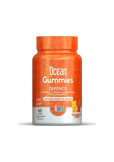 Ocean Gummies Defence 60 Çiğnenebilir Form