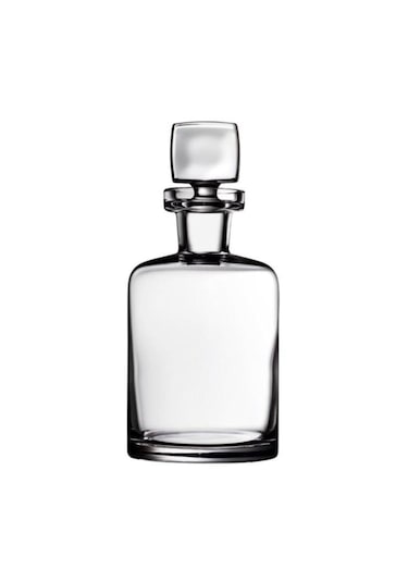 Nudeglass Square Viski Şişesi Ve Paşabahçe Elysia Seti 9 Parça