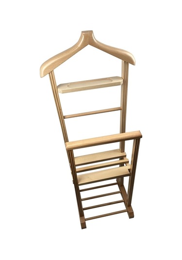 Melada Mobilya Gürgen İkili Dilsiz Uşak Ham Cilalı Sehpalı Ceviz