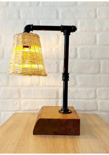 RETRO NOW NOTTINGHAM LOFT STYLE BORU ABAJUR Siyah