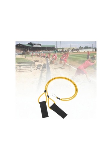 Ganzhoushop Suntek Spor Sarı Esnek Egzersiz Direnç Bandı Beyzbol Antrenman Bantı Sarı