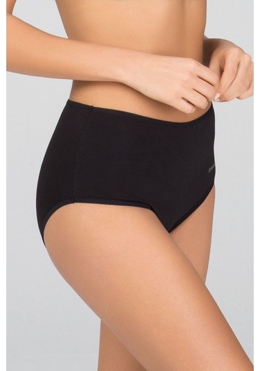 Kom Basic Maxi 2'Li Yüksek Bel Bayan Külot