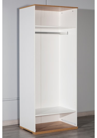 Eva 201 - 2 Kapaklı 1 Çekmeceli Gardırop