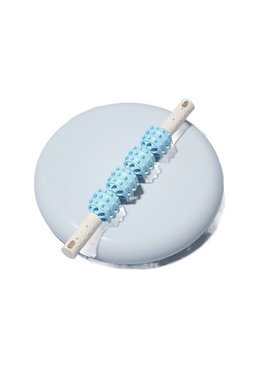 Yoga Masaj Çubuğu Bacak Kas Gevşetme Silindiri D0ıth5 Mavi