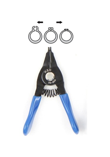 Ebitda Düz Hsd Ss-80a Pense Tespit Halkası, 10-25mm, Kompakt Yaylı Pense