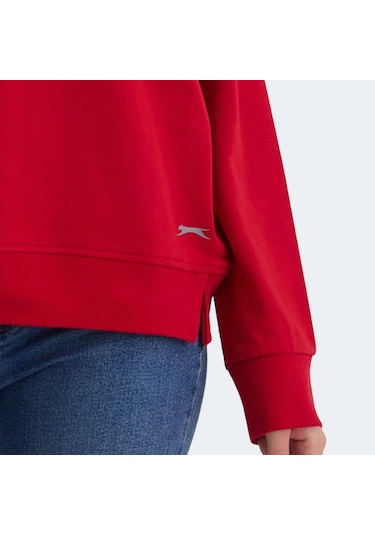 Slazenger VIRTUE Kadın  Kırmızı Sweatshirt