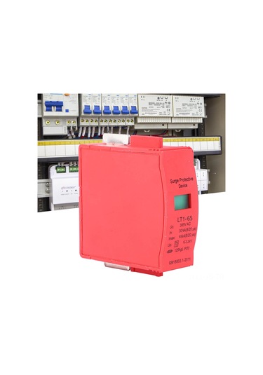 Jeemson Ev Tipi Fırtına Akımı Koruyucu 385v Ac 65ka - Hızlı Fırtına Koruması, Alev Engelleme Kasa, Uzun Ömürlü Performans