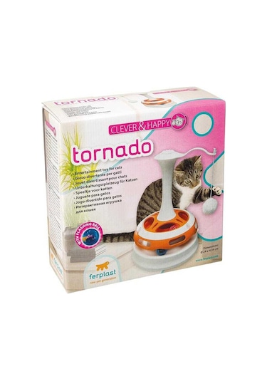 Ferplast Tornado 34 CM Döner Kedi Oyuncağı