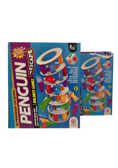 Penguen Balance Kutu Oyunu Eğlenceli Ve Renkli