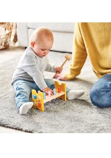 Ikea Uppsta Çocuk Eğitici Çekiç Bloğu Oyuncak