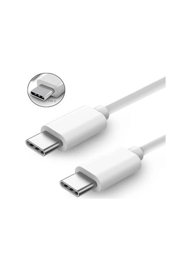 Usb Type-c To Type C 2 Ucu Type C Hızlı Şarj Data Kablo - 1 Mt
