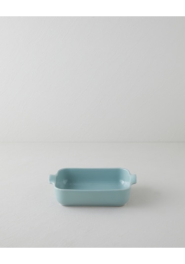 English Home Hecha Seramik Dikdörtgen Fırın Kabı 25 Cm Biberiye Yeşili Biberiye Yeşili