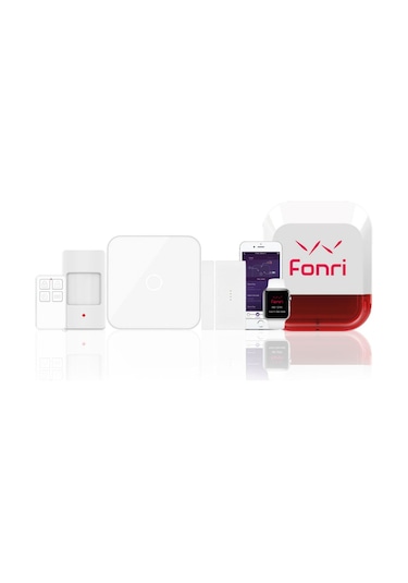 Fonri Alarm Seti Nova Wifi/Lan/Gsm Kablosuz Alarm Sistemi