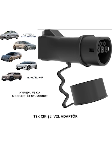 Bemis Ssangyong, Hyundai ve Kia Uyumlu Tek Çıkışlı V2L Adaptör