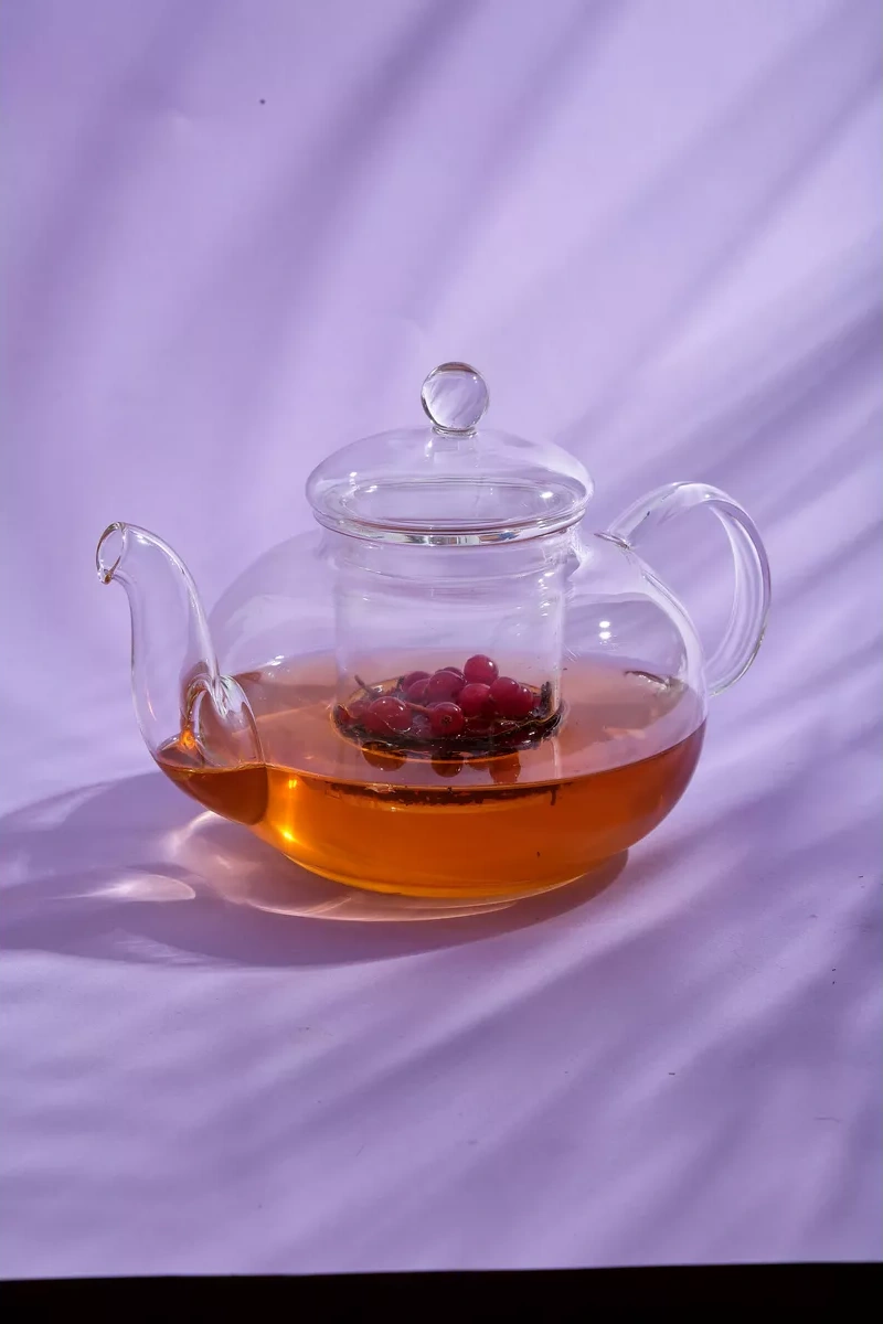 Cnglass Cam Demlik 600 Ml Filtreli 7285390 Beyaz