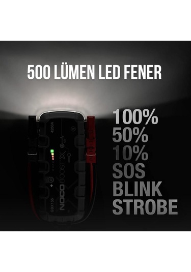 Hirmanya Noco Gbx155 12V 4250Amp Ultrasafe Lityum Akü Takviye + Powerbank