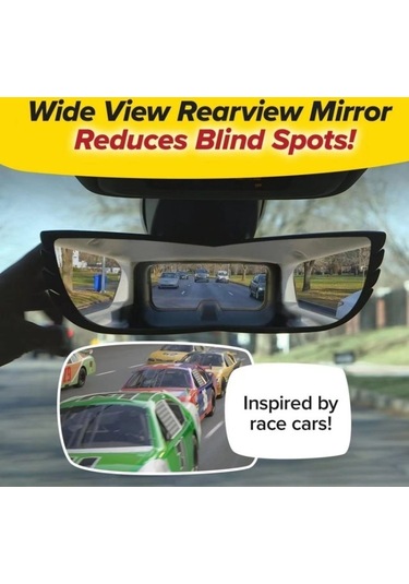 Sones Geniş Açılı Dikiz Aynası Kör Noktaları Azaltır Çoğu Otomobil Suv'una Uyum Sağlar