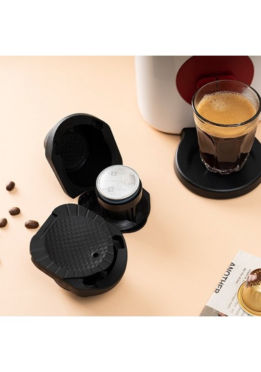 Dinosaurs Nespresso Kapsülleri Için Adaptör Dolce Gusto Crema'yı Dönüştürün 1 Adet