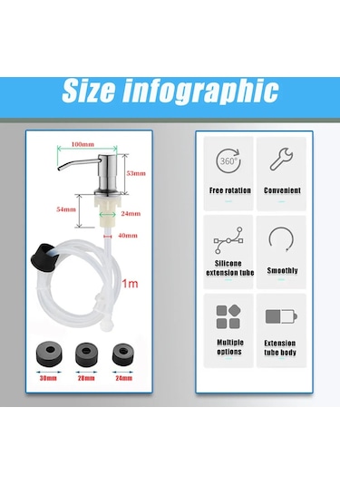 Set1-350ml-black-350/500ml Mutfak Sıvı Sabunluk Pompaları Mutfak Banyo Sabunluk Lavabo Sabun Şişesi Mutfak Aracı Şişe Aksesuarları