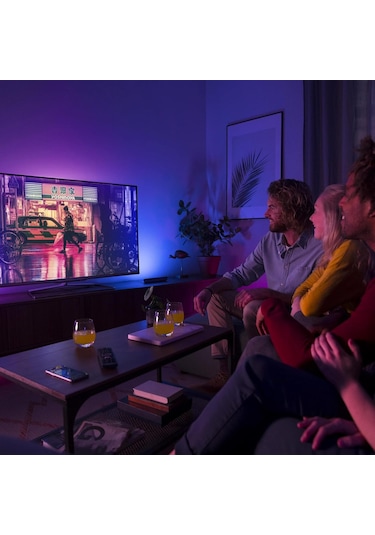 Philips Huewca Play Genişletme Paketi, Akıllı Led Aydınlatma, Siy Çok Renkli