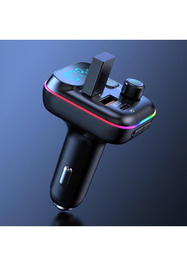 Suntek Araç Ses Adaptörü Tip C Pd20w Usb Qc3.0 U Disk Oynatma