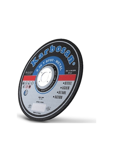 Karbosan Metal nk Kesme Diskleri 230x3.0x22.23 Mm 25'li