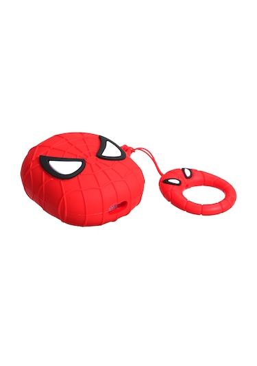 Youmex Airpod 1/2 Şarj Kutusu Koruması - Spiderman 3d Kartoon Desenli, Taşınabilir Ve Dayanıklı Silikon+plastik Kapak Diğer