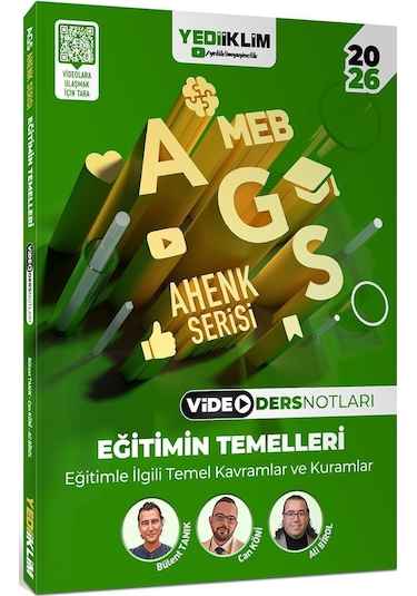 Yediiklim 2026 Meb Ags Ahenk Serisi Eğitimin Temelleri Eğitimle İlgili Temel Kavramlar Ve Kuramlar Video Ders Notları