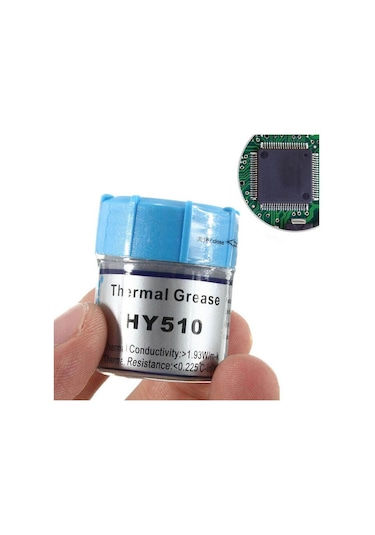 HY 510 Termal Macun 10G 1.93W/m-k - Cpu Gpu Ps4 Ps3 Pc Soğutma Macunu Pastası - Silikon Gres -10gr