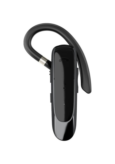 Kablosuz Bluetooth 5.0 Kulaklık Tek Kulaklı Kulak İçi İş Kulaklığı Ofis Sürüşü Ve Dağıtımı İçin Uygu - Siyah