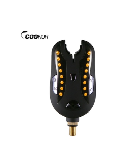 Fortunelane Balık Tutma Alarm Cihazı, Ses Ve Işık Uyarısı İle Balık Sıkamalarını Kaçırmayın, Kolay Balıkçılık Sarı