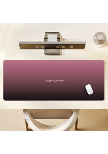 Siyah Ve Pembe Degrade,900 400 5 Mm Mousepad