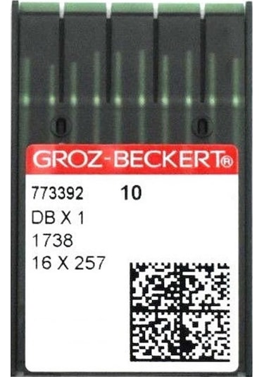 Groz Beckert DBX1 (16X231) 14/90 Düz Makine İnce Dip Dikiş İğnesi - 100 Adet