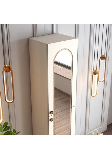 Palermo Portmanto M V107 - Krem / Traverten Krem / Traverten