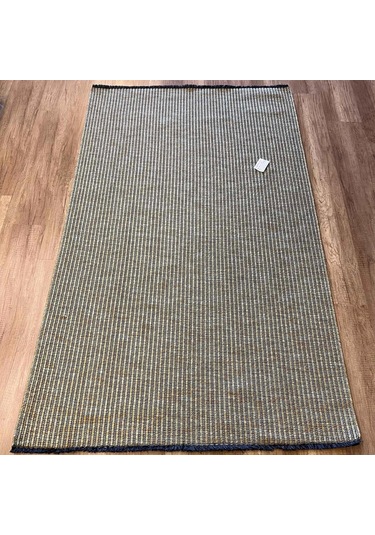 Hoom Rugs Mirel 7310 Yeşil Kaymaz Pamuklu Dekoratif Kilim