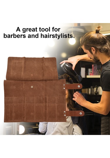 Suofeng "saç Makası Çantası - Deri Ve Kumaş Saklama Kesesi, Kuaför Aksesuarı"