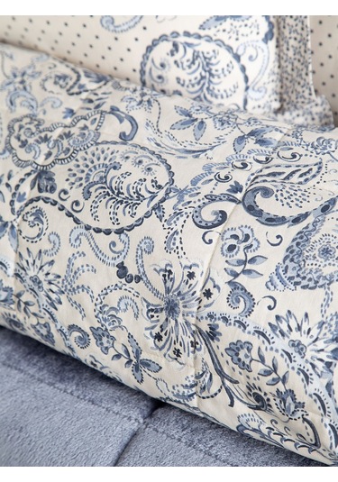 Bedline Wellsoft Kapitone Yatak Örtüsü Seti Çift Kişilik Lauren Blush