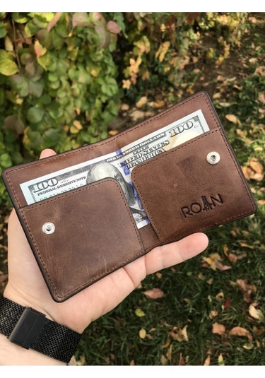 Guard Hakiki Deri Crazy Kahverengi Kartlık Çok Renkli