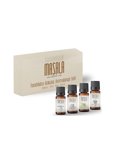Masala Kit Nane 10 ML + Elemi 10 ML + Okaliptus 10 ML + Niaouli 10 ML