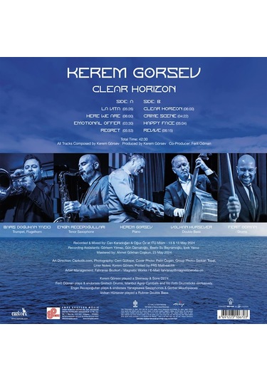 Kerem Görsev - Clear Horizon Plak