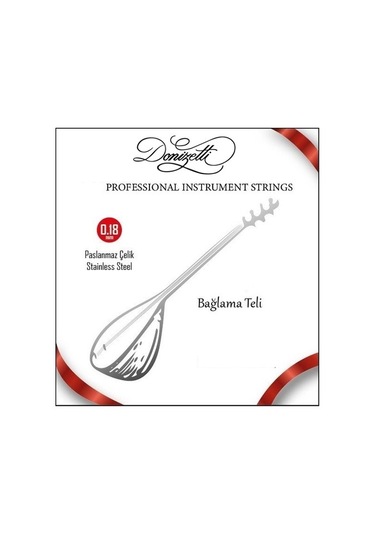 Donizetti Kısa Sap Baglama - Islemeli Mısır Darbuka - Kılıf - Tel