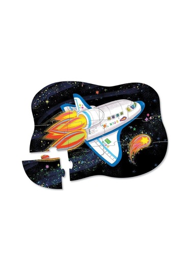 Crocodile Creek Mini Puzzle 12 Parça Roket