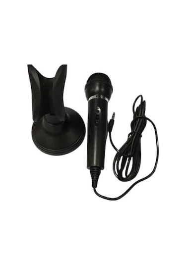 T-20 Masaüstü Standlı 3.5mm Jack Giriş Mikrofon
