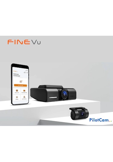 Finevu Gx4k Ultra Hd 4k 2ch Wi-fi Türkçe 2 Kameralı Araç Kamerası