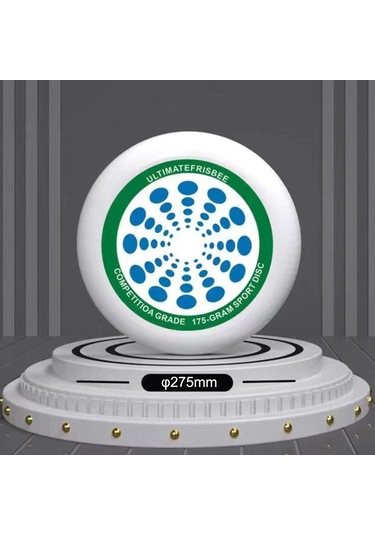 Konesam Yetişkinler İçin Sporcu Stili 175g Led Işıklı Hızlı Dönüşlü Spor Frisbee - 27.5cm Pe Malzeme Spor Aleti