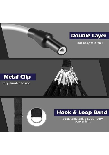 Direnç Bantları Seti Gerginlik Çekme Halatı Erkekler Kadınlar İçin Egzersiz 150lbs 5 Colors 150lbs 5 Colors
