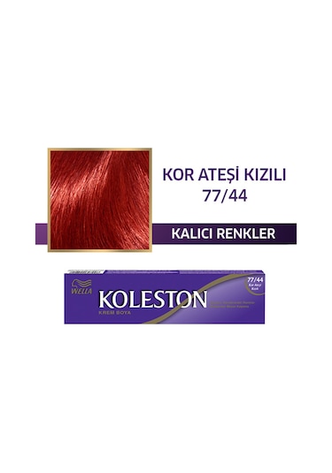 Koleston Single Tüp Saç Boyası 77/44 Kor Ateşi Kızılı