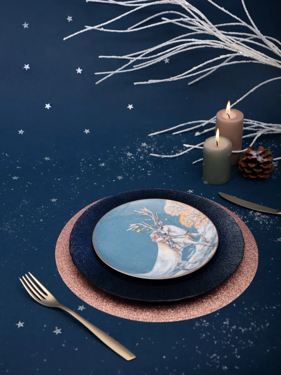 Lefard Çerez Tabağı "kar Kraliçesi" 20.5 Cm 268341899 Beyaz