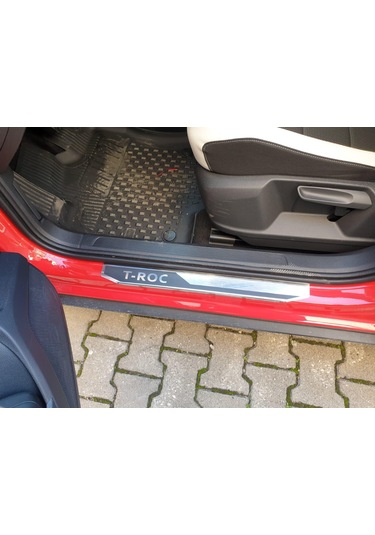 Ebal Otomotiv VW T-Roc Krom Kapı Eşiği 4 Parça 2017 ve Sonrası