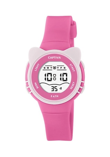 Captiva Digital 3 Atm Suya Dayanıklı Işık+alarm+kronometre+takvimli Çoçuk Kol Saati Cp.yn.25.14